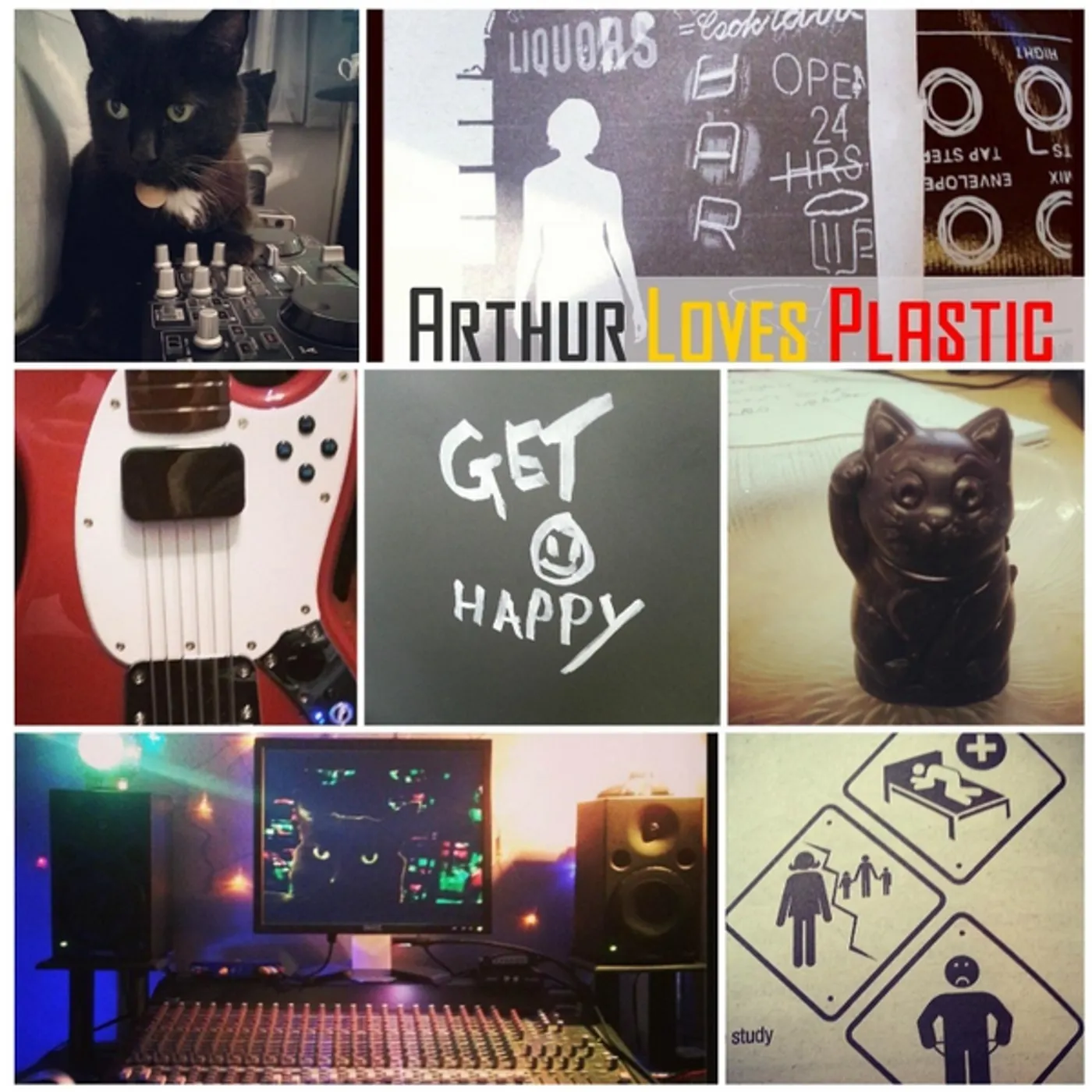 Arthur Loves Plastic GET HAPPY CD