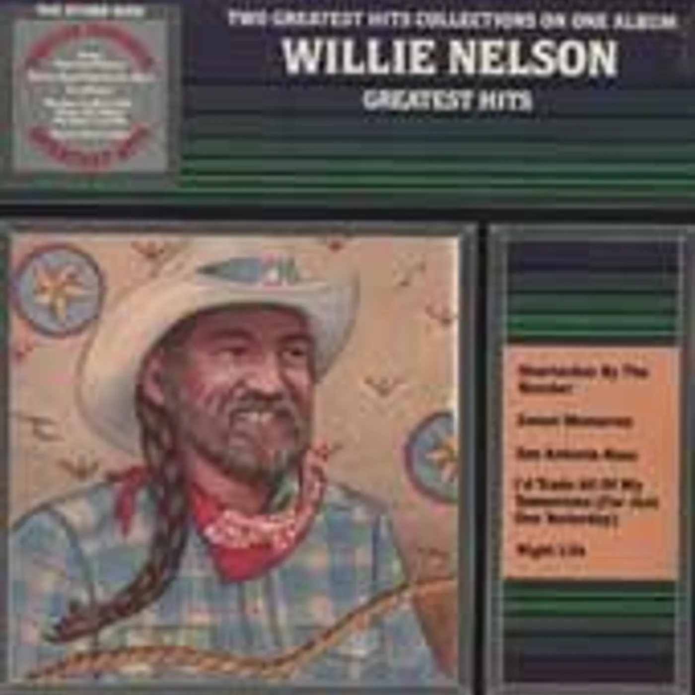 Willie Nelson & Waylon Jennings Greatest Hits Vinyl Record