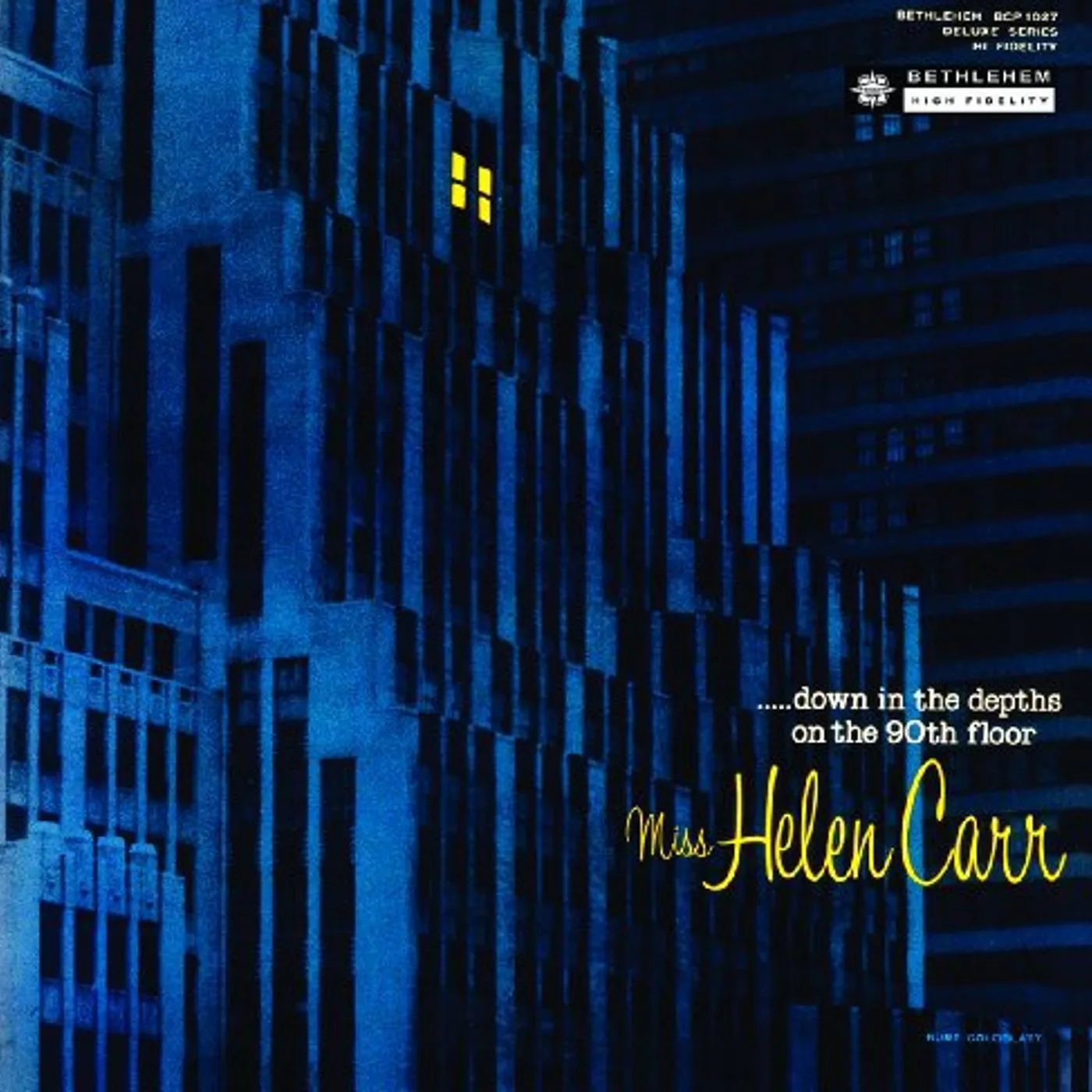 Helen Carr DOWN IN THE DEPTHS OF THE 90TH FLOOR Vinyl Record