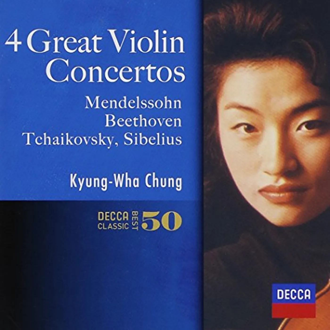 Kyung Wha Chung FAVORITE VIOLIN CONCERTOS CD