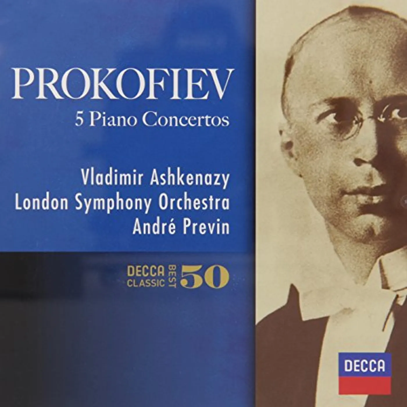 Vladimir Ashkenazy PROKOFIEV: PIANO CONCERTOS CD