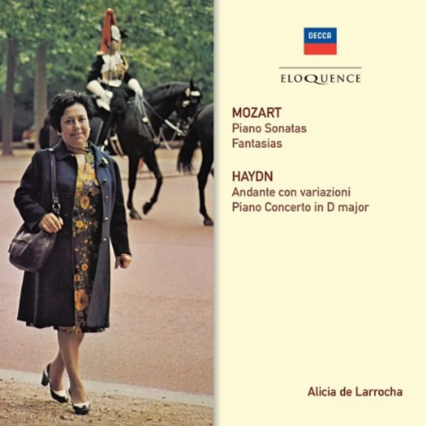 Alicia de Larrocha MOZART: PIANO SONATAS CD