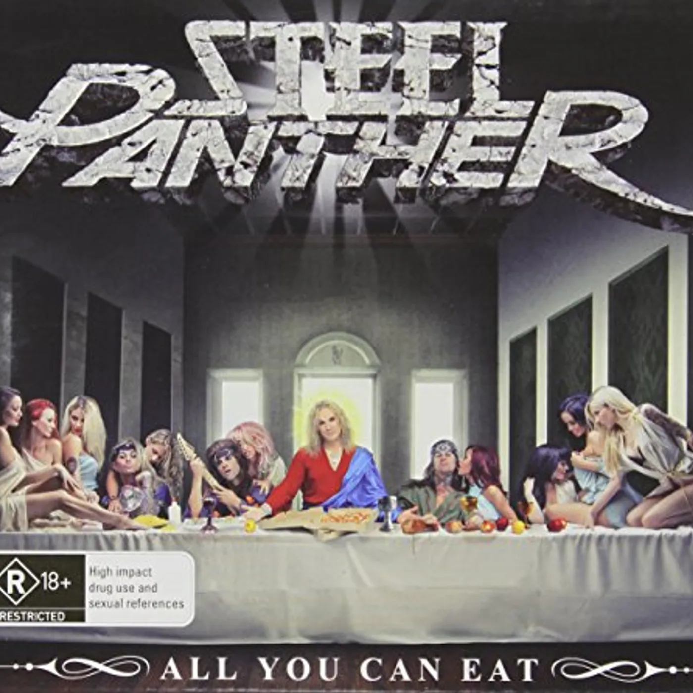 Steel Panther ALL YOU CAN EAT CD/DVD (AUSTRALIAN FAN EDITION) CD