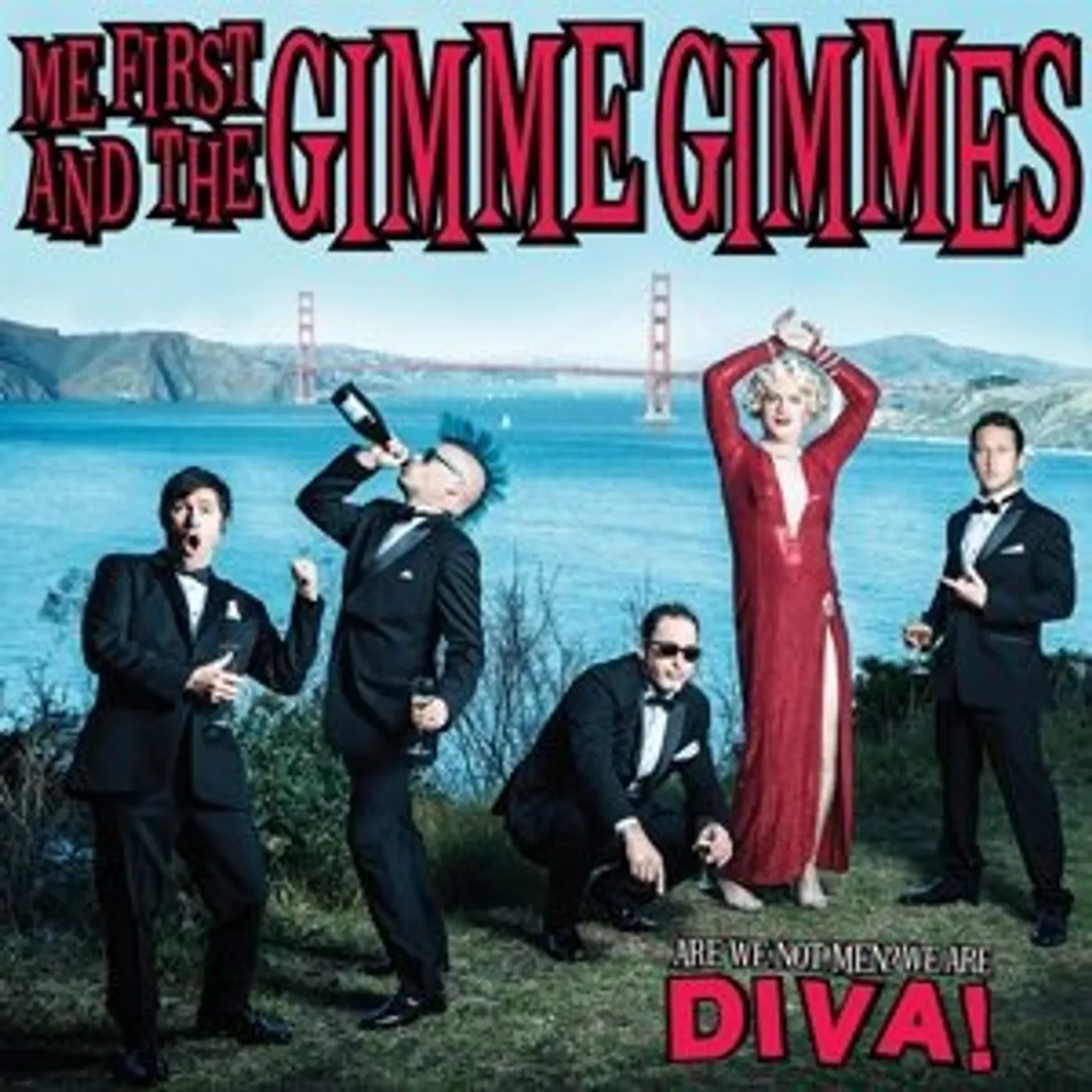 Me First and the Gimme Gimmes ARE WE NOT MEN WE ARE DIVA Vinyl Record