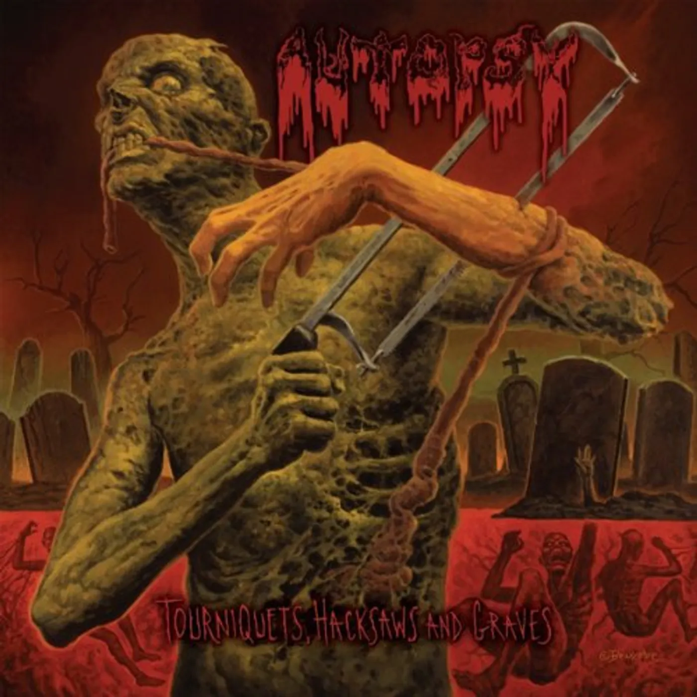 Autopsy TOURNIQUETS HACKSAWS & GRAVES Vinyl Record