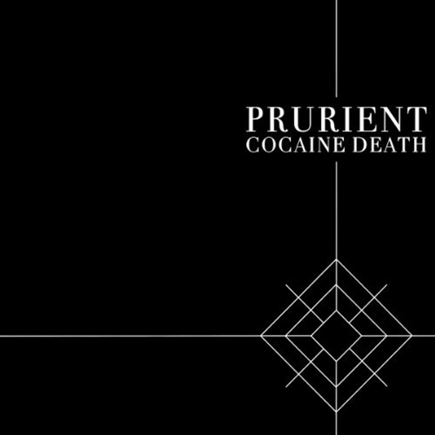 Prurient Cocaine Death Vinyl Record