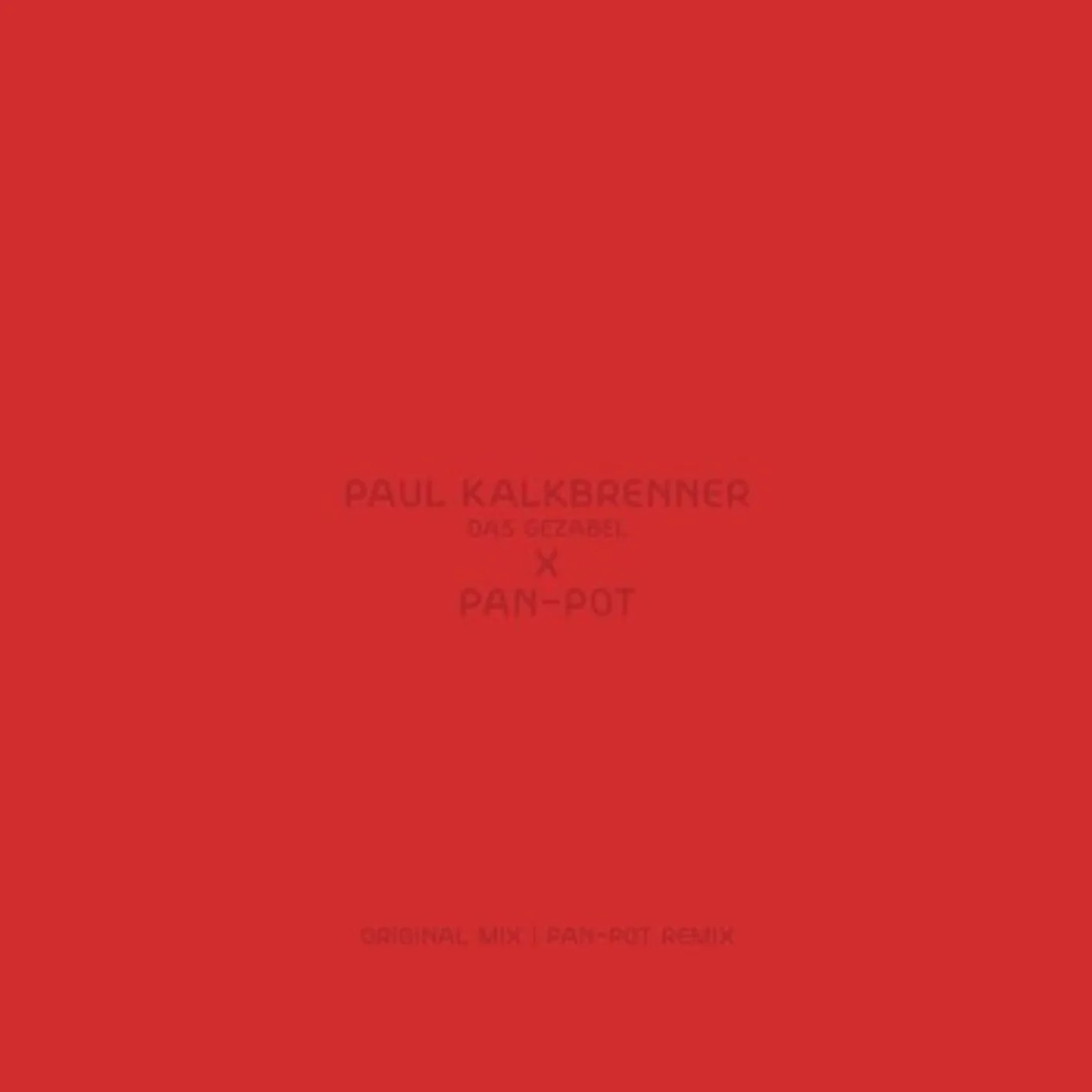 Paul Kalkbrenner DAS GEZABEL Vinyl Record