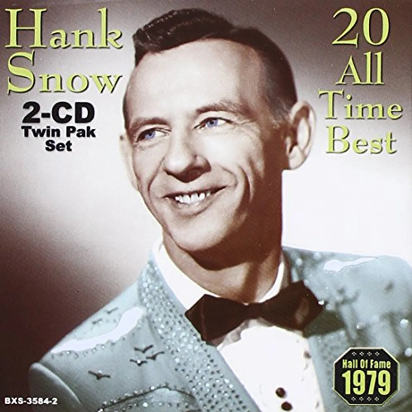 Hank Snow 20 ALL TIME BEST CD
