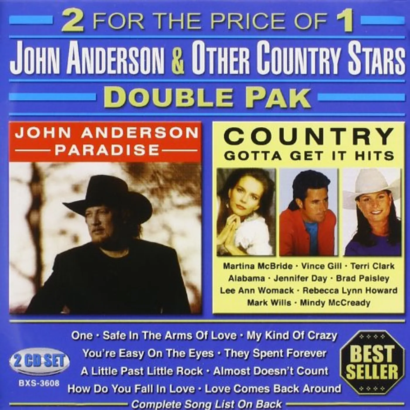 John Anderson 167885167885 JOHN ANDERSON & OTHER COUNTRY STARS CD