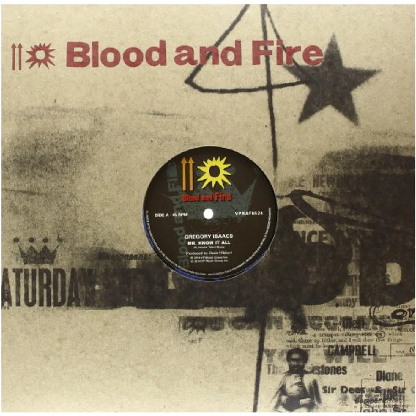 Gregory Isaacs Mr Know It All Vinyl Record