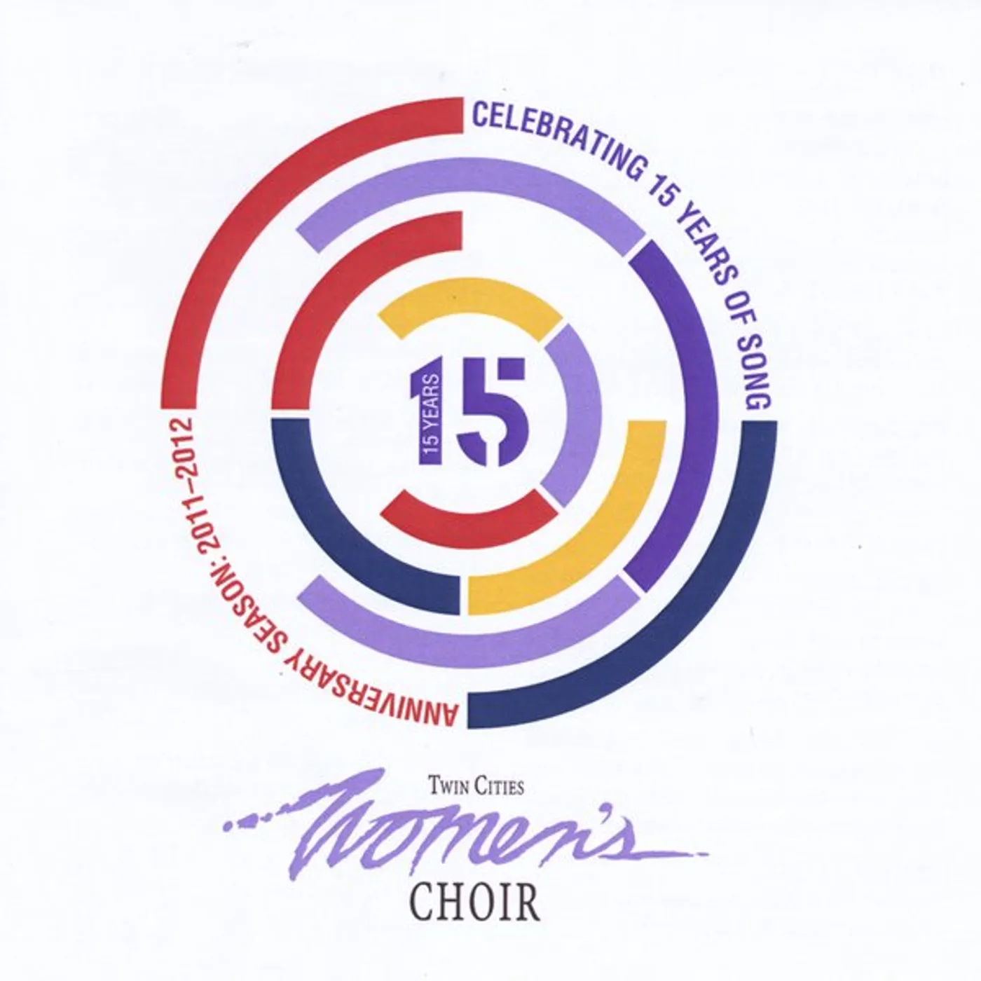 Twin Cities Women's Choir 15TH ANNIVERSARY CD