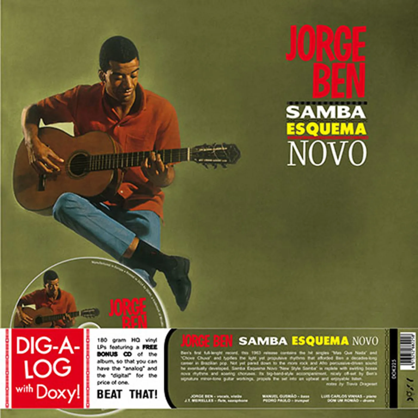Jorge Ben Samba Esquema Novo Vinyl Record