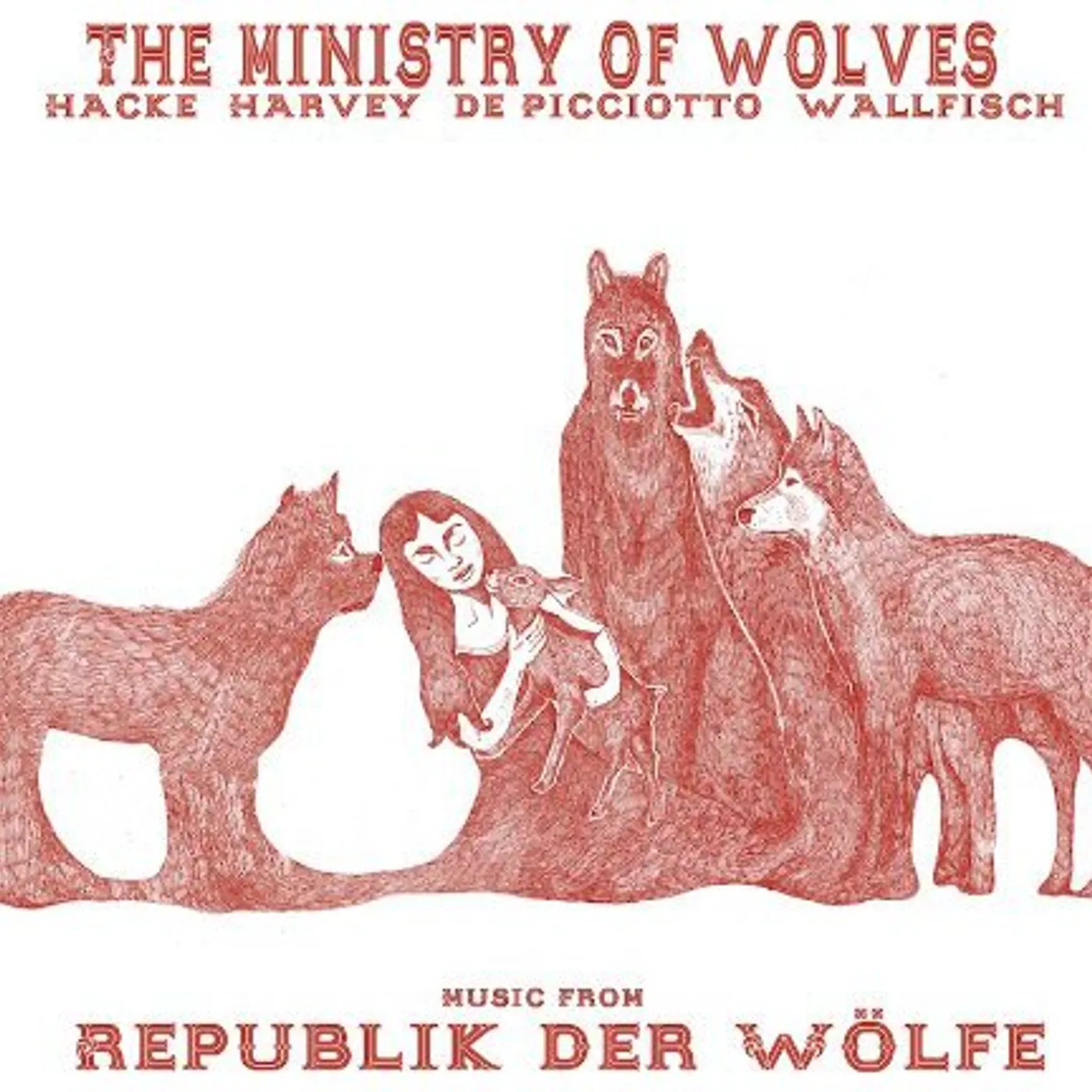 The Ministry Of Wolves MUSIC FROM REPUBLIK DER WOLFE Vinyl Record