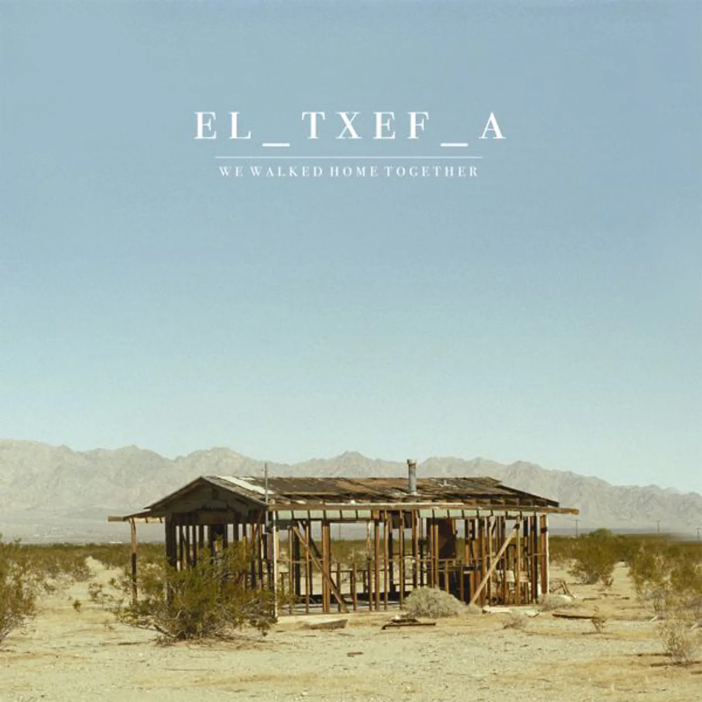 El-Txef-A WE WALKED HOME TOGETHER CD