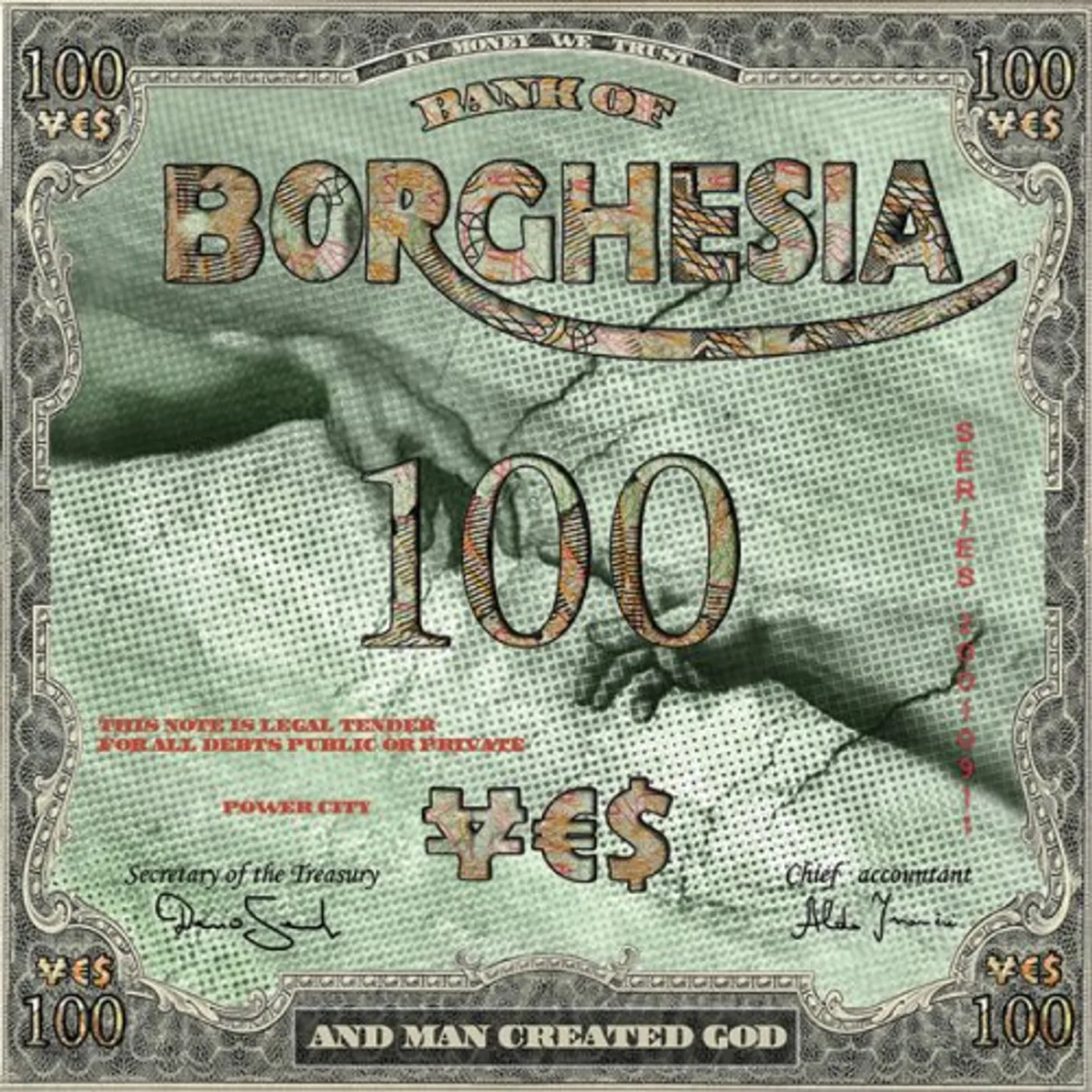 Borghesia & MAN CREATED GOD CD
