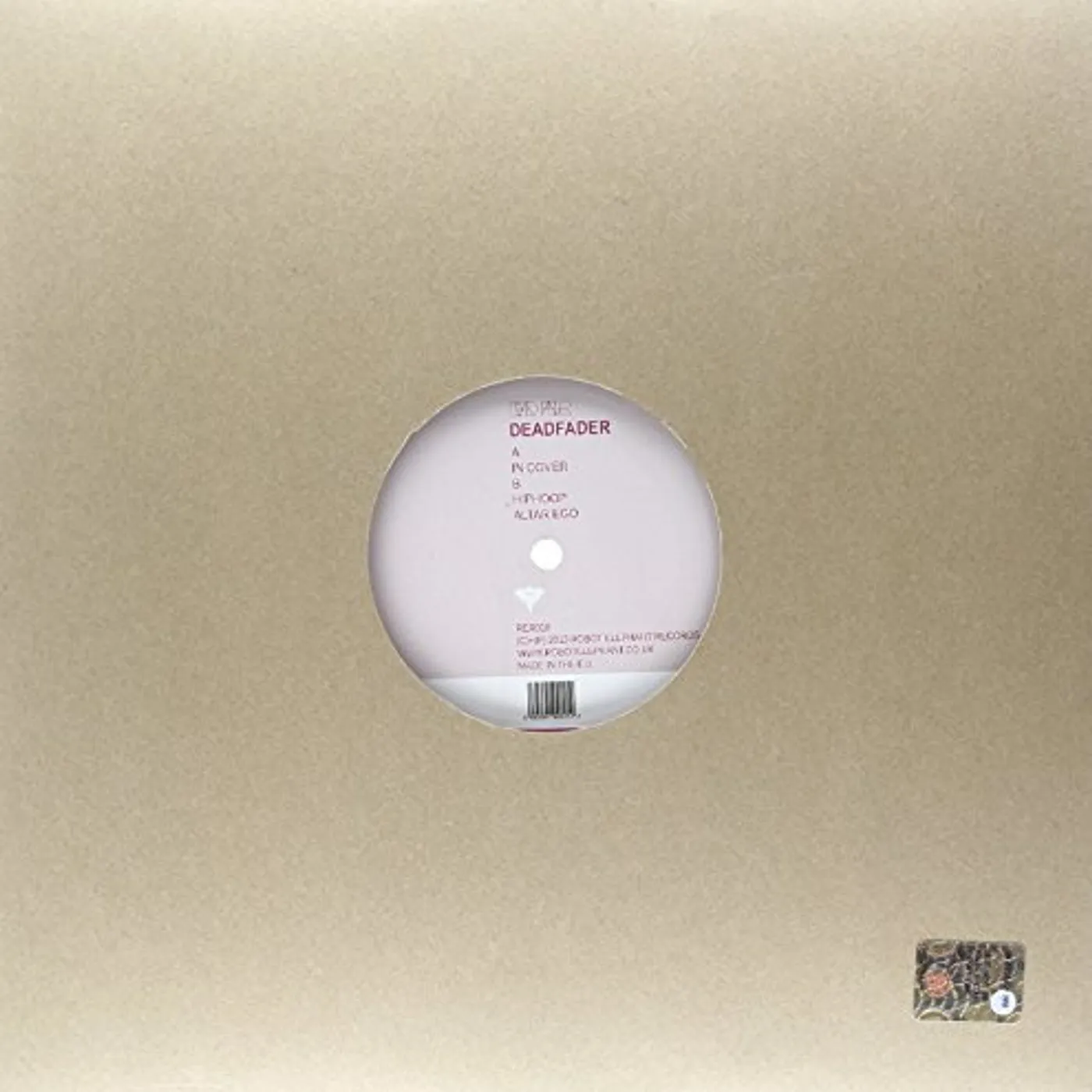 Dead Fader In Cover Vinyl Record