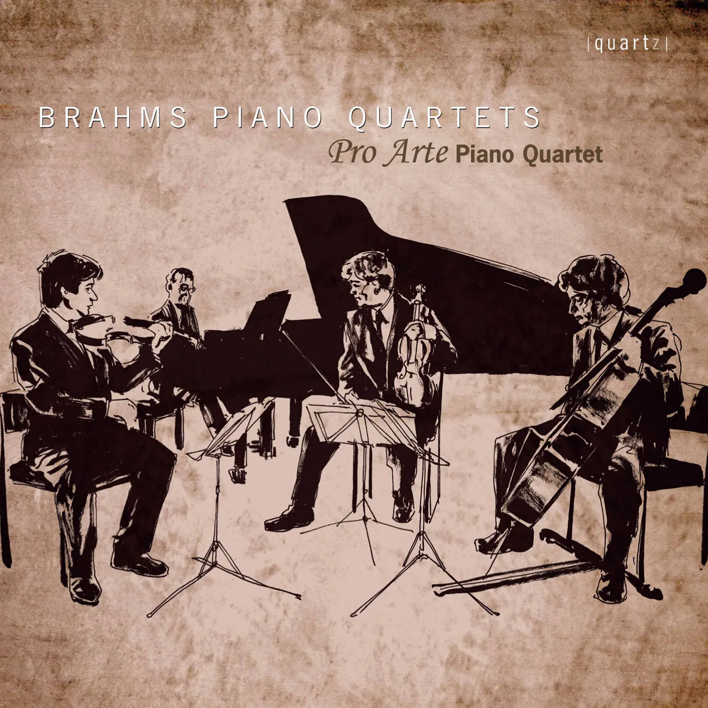 Johannes Brahms PIANO QUARTETS CD
