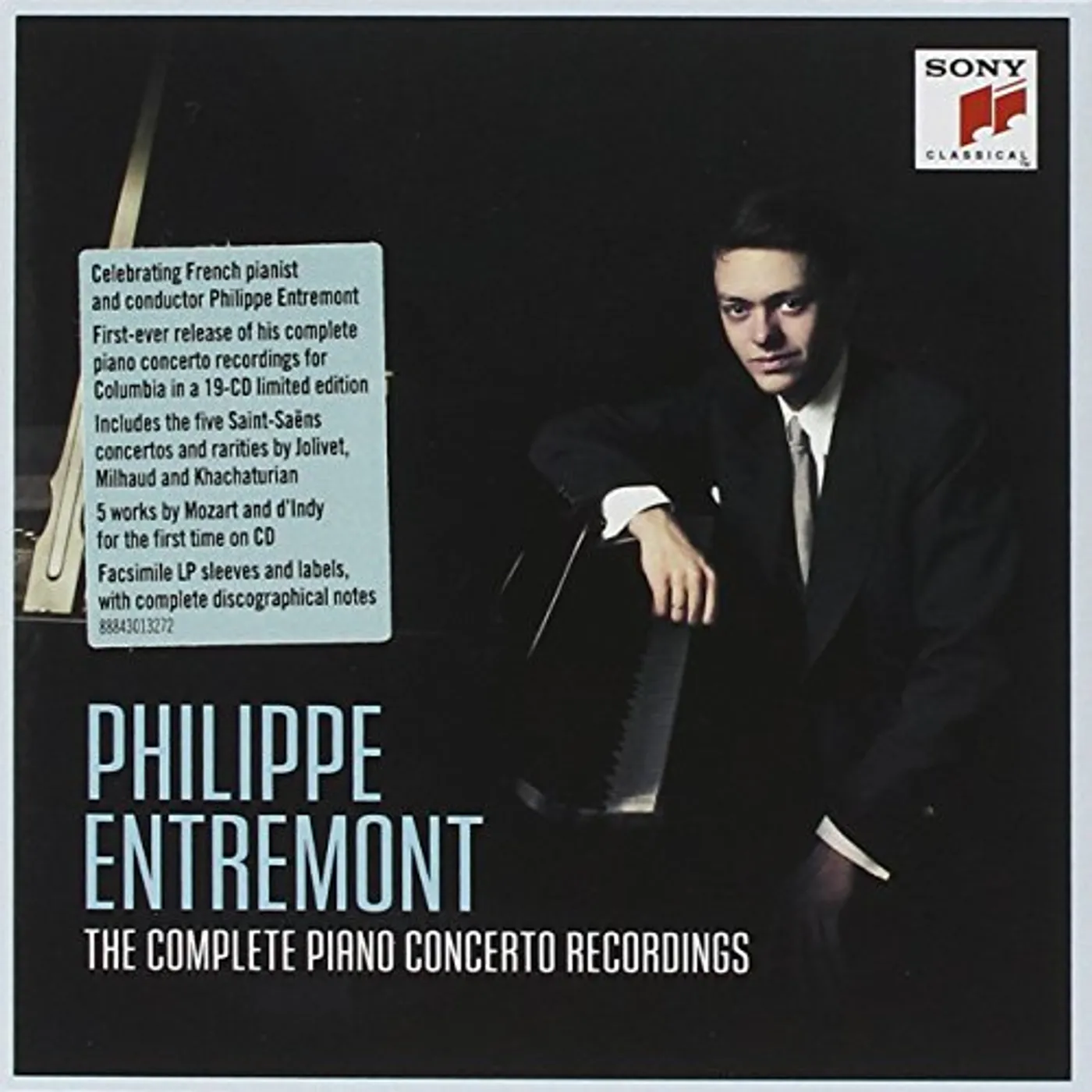 Philippe Entremont COMPLETE PIANO CONCERTO CD