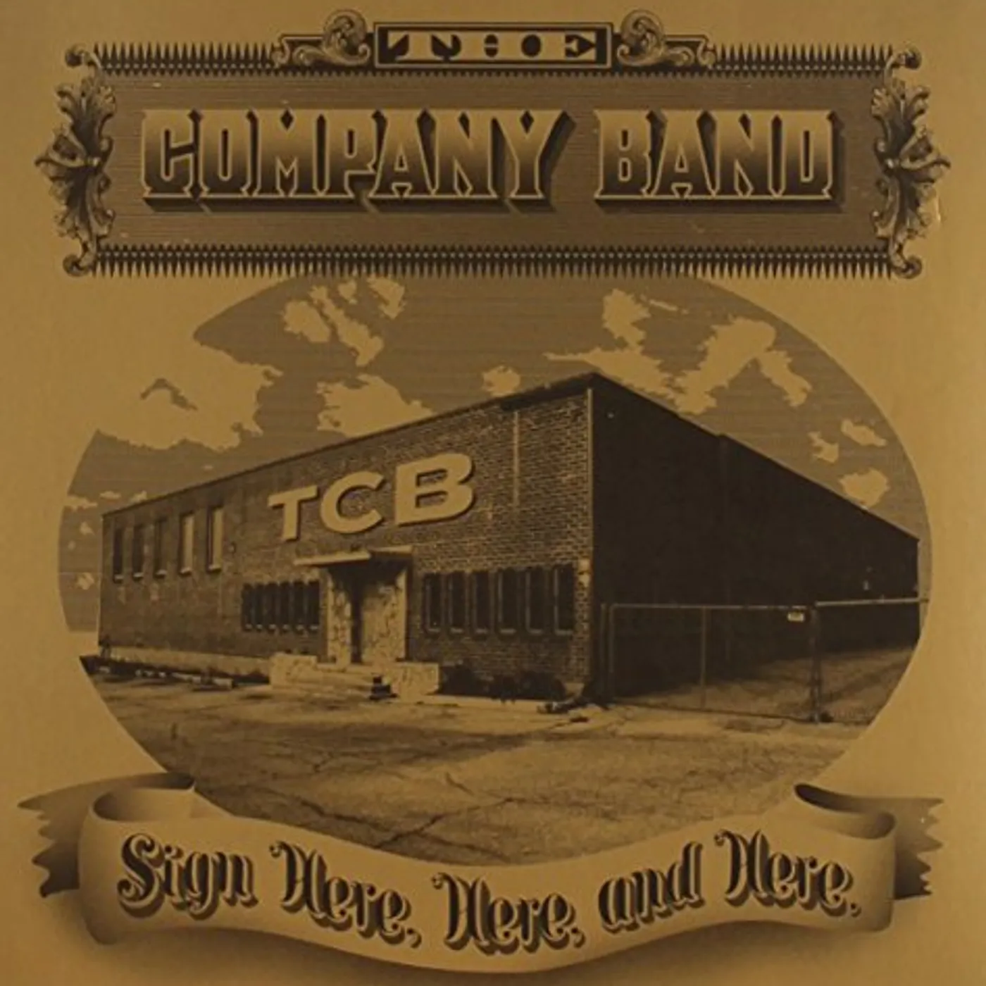 The Company Band Sign Here, Here & Here CD