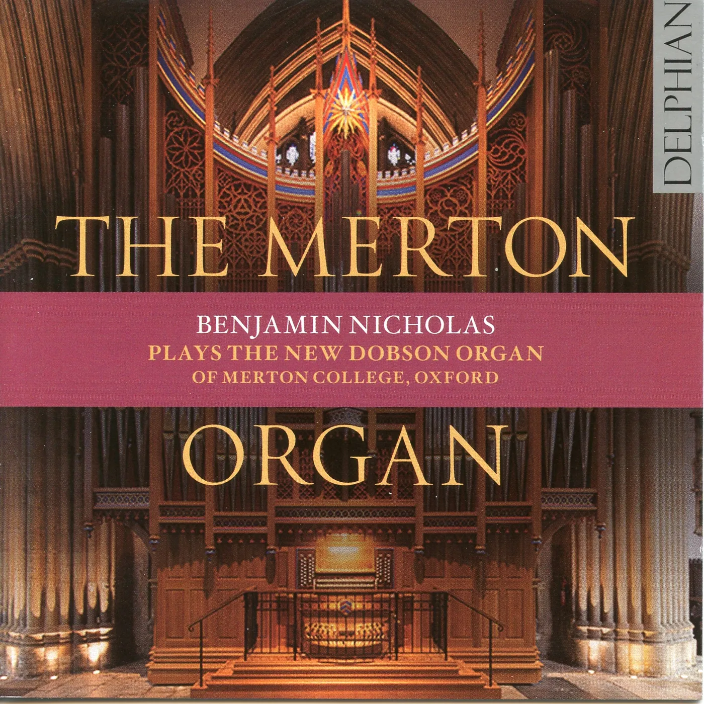 Benjamin Nicholas MERTON ORGAN CD