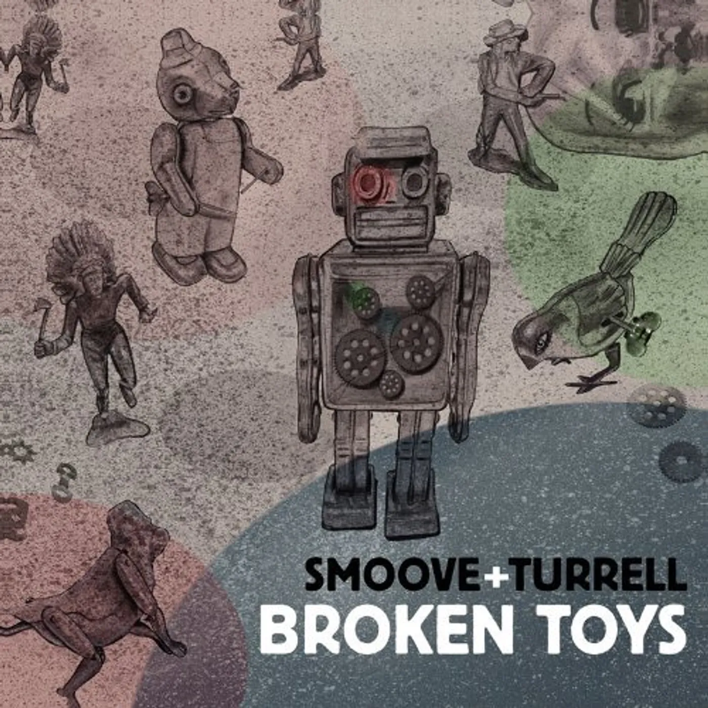 Smoove & Turrell BROKEN TOYS Vinyl Record - UK Release