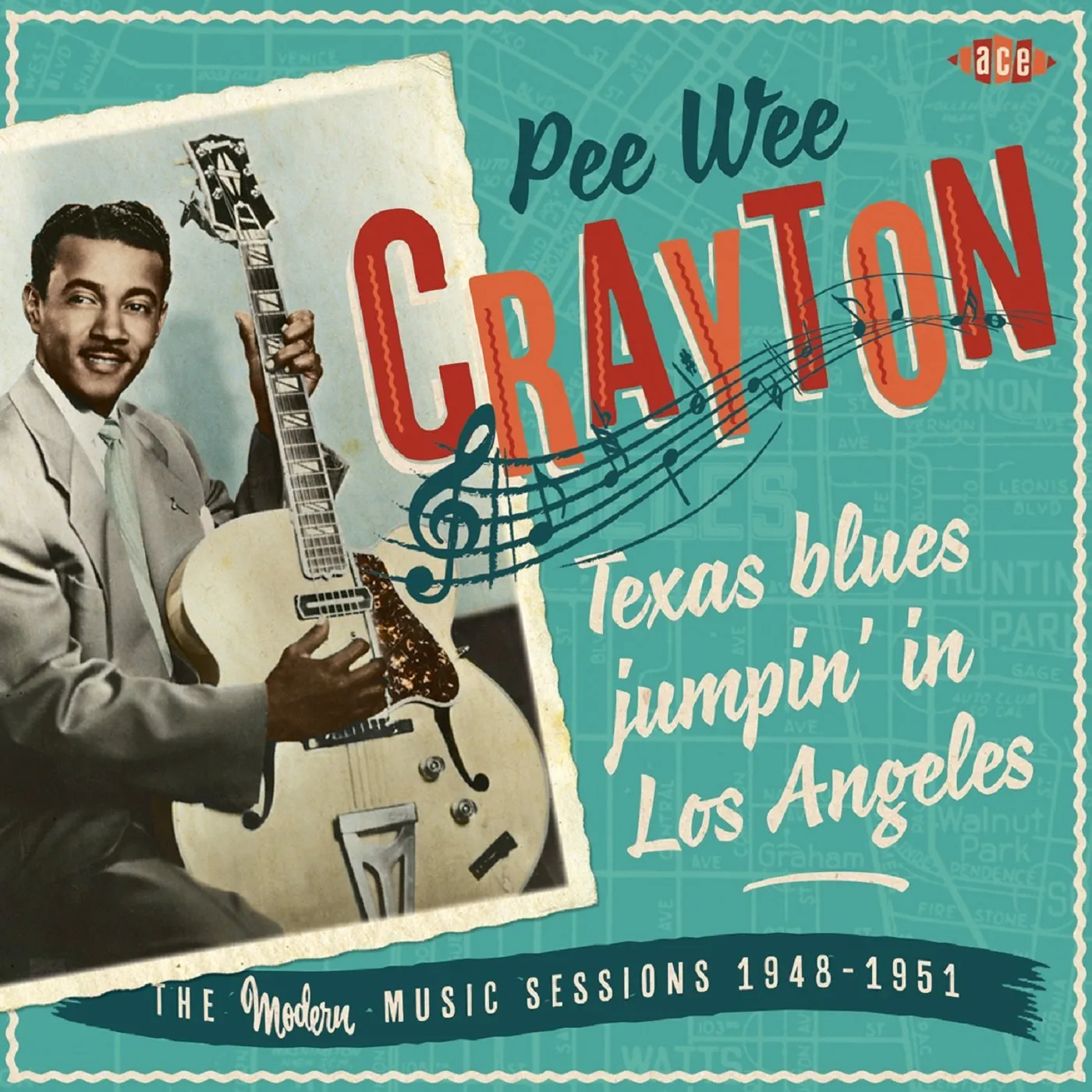 Pee Wee Crayton TEXAS BLUES JUMPIN IN LOS ANGE CD