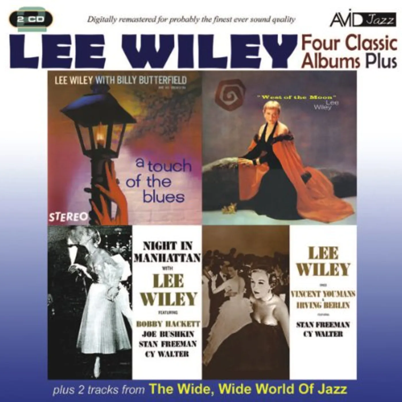 Lee Wiley NIGHT IN MANHATTAN / SINGS YOUMANS & BERLIN CD
