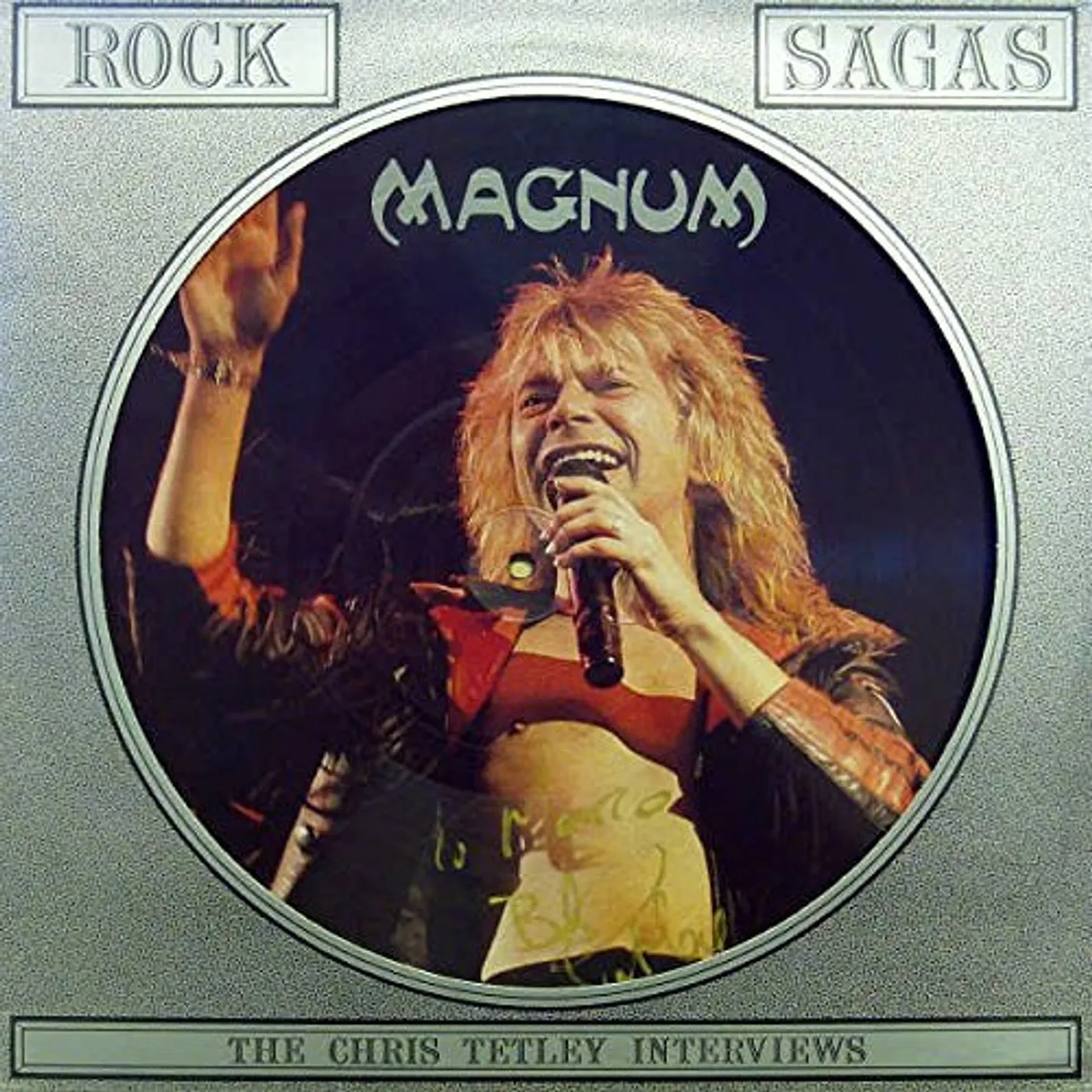 Magnum 80'S INTERVIEW PICTURE DISC Vinyl Record