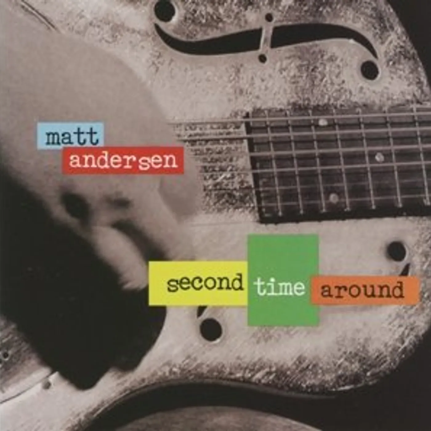 Matt Andersen SECOND TIME AROUND CD
