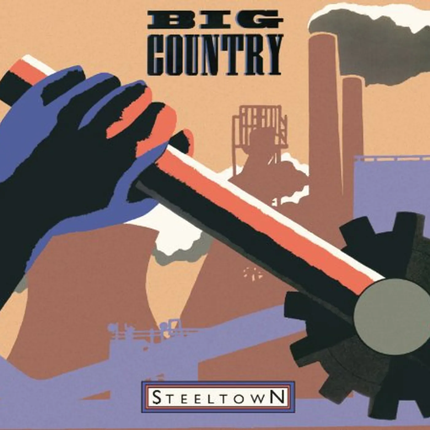 Big Country Steeltown Vinyl Record