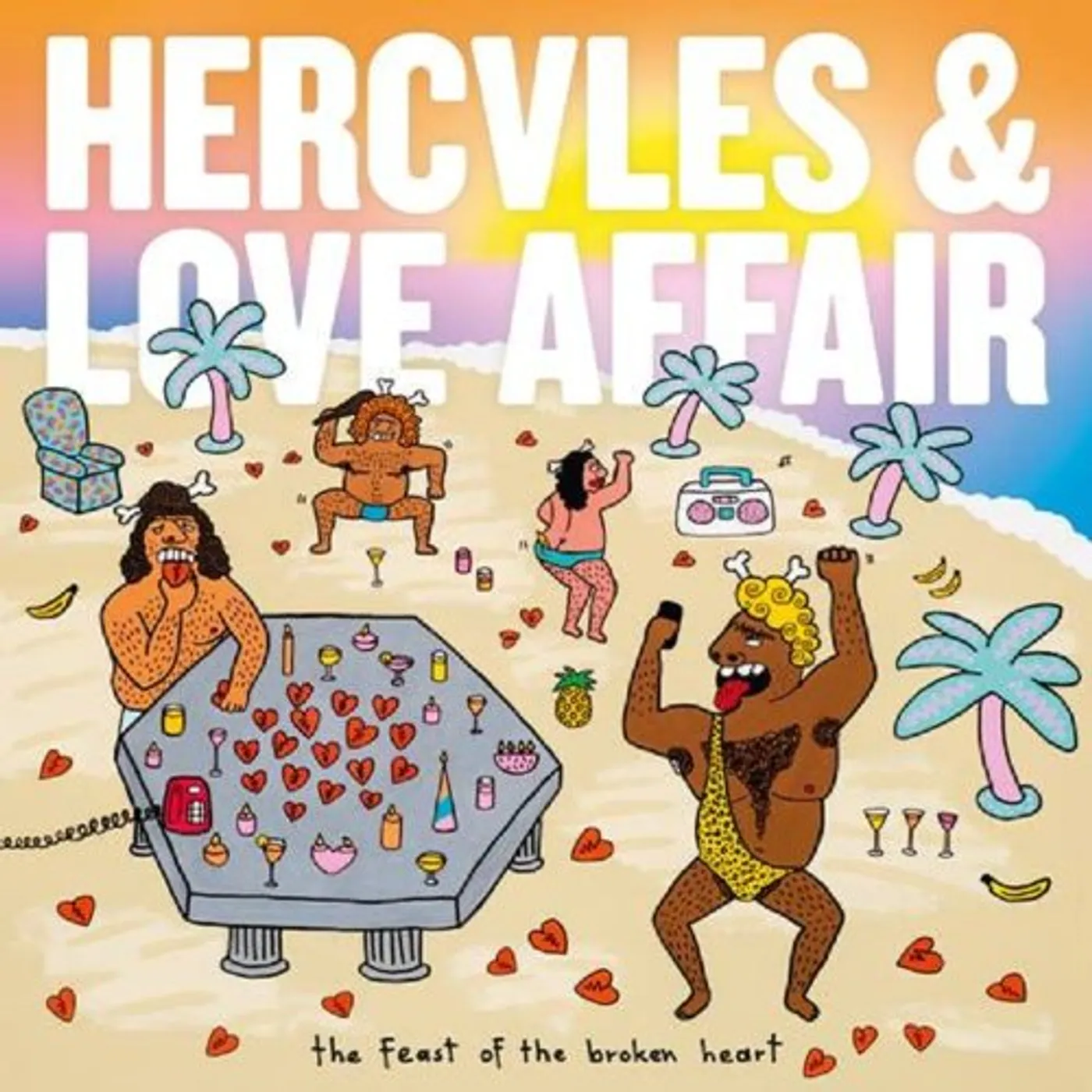 Hercules & Love Affair FEAST OF THE BROKEN HEART Vinyl Record