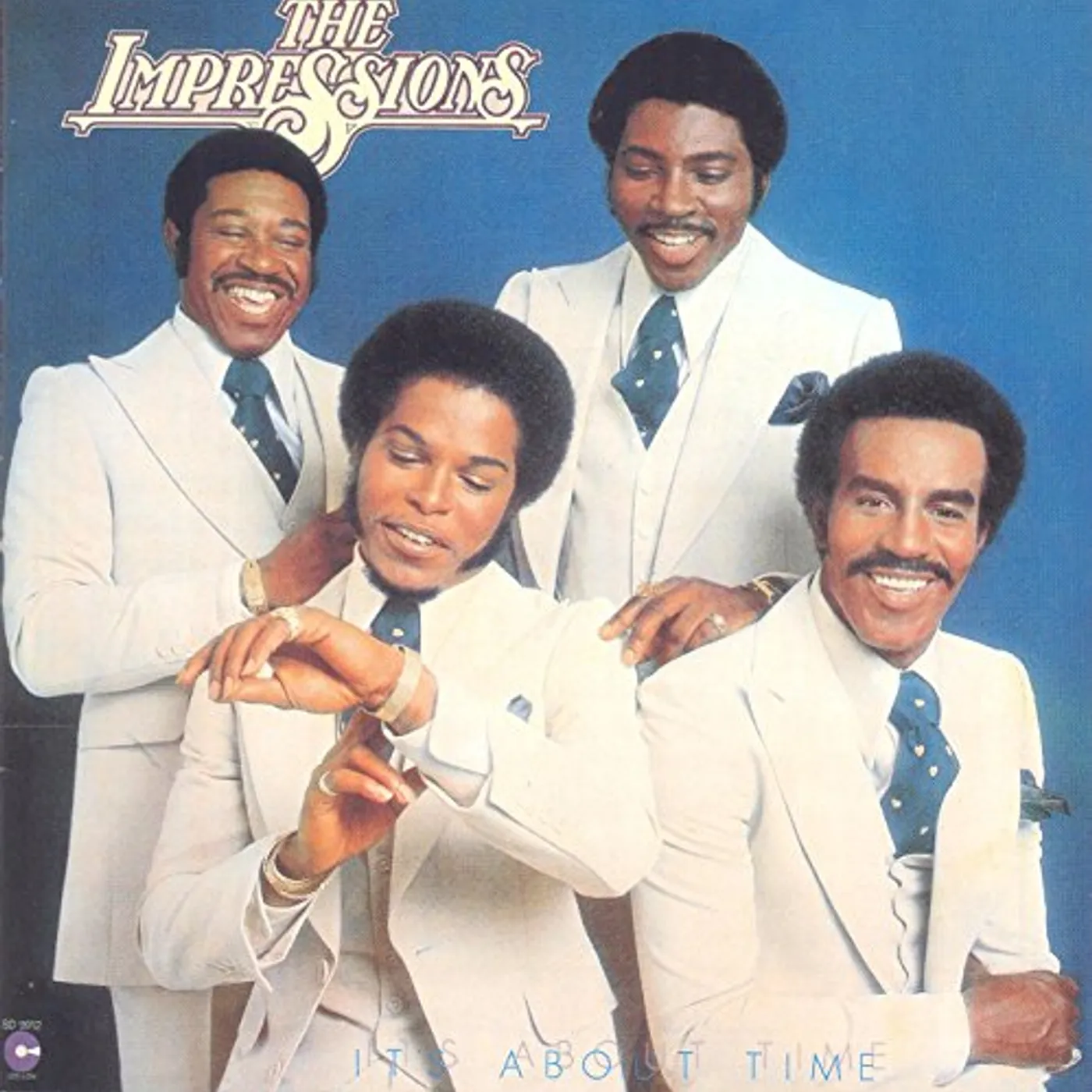 The Impressions IT'S ABOUT TIME CD