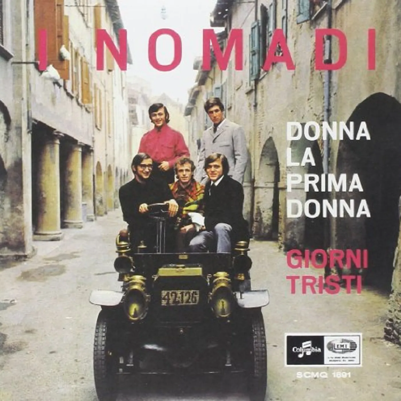 Nomadi DONNA LA PRIMA DONNA/GIORNI TRISTI Vinyl Record