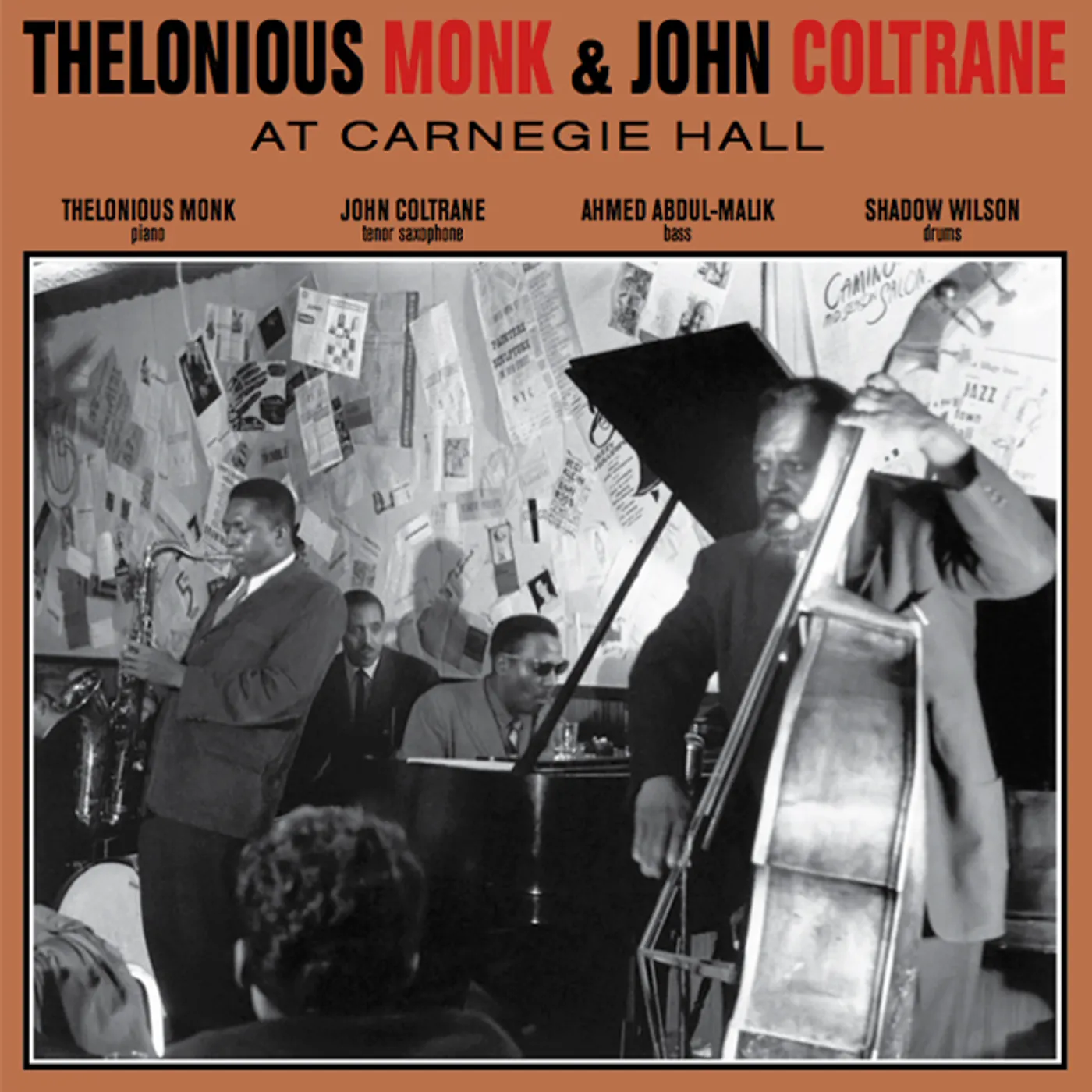 Thelonious Monk & John Coltrane AT CARNEGIE HALL Vinyl Record