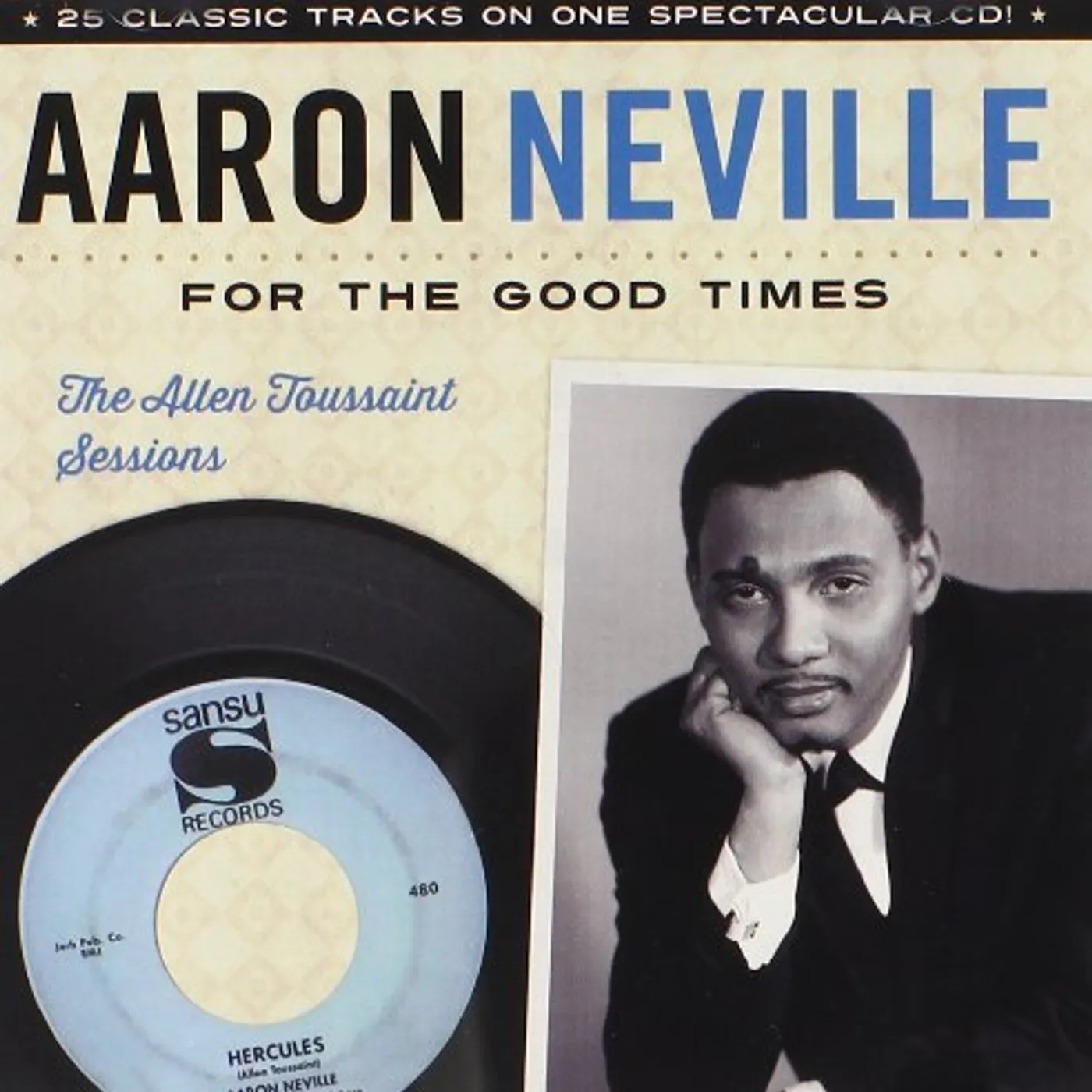 Aaron Neville ALLEN TOUSSAINT SESSIONS CD