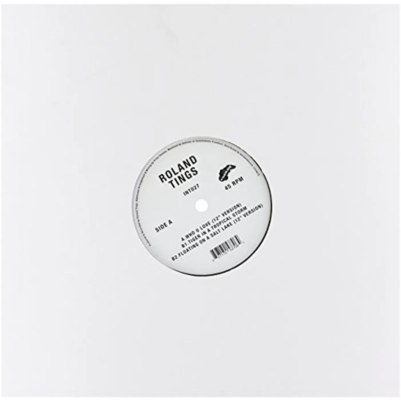 Roland Tings Who U Love Vinyl Record