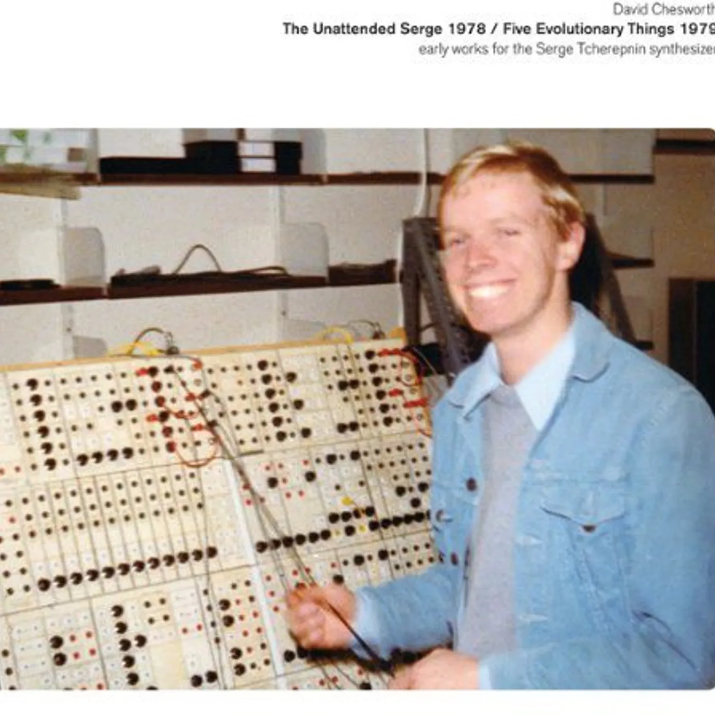 David Chesworth UNATTENDED SERGE 1978 / FIVE EVOLUTIONARY Vinyl Record