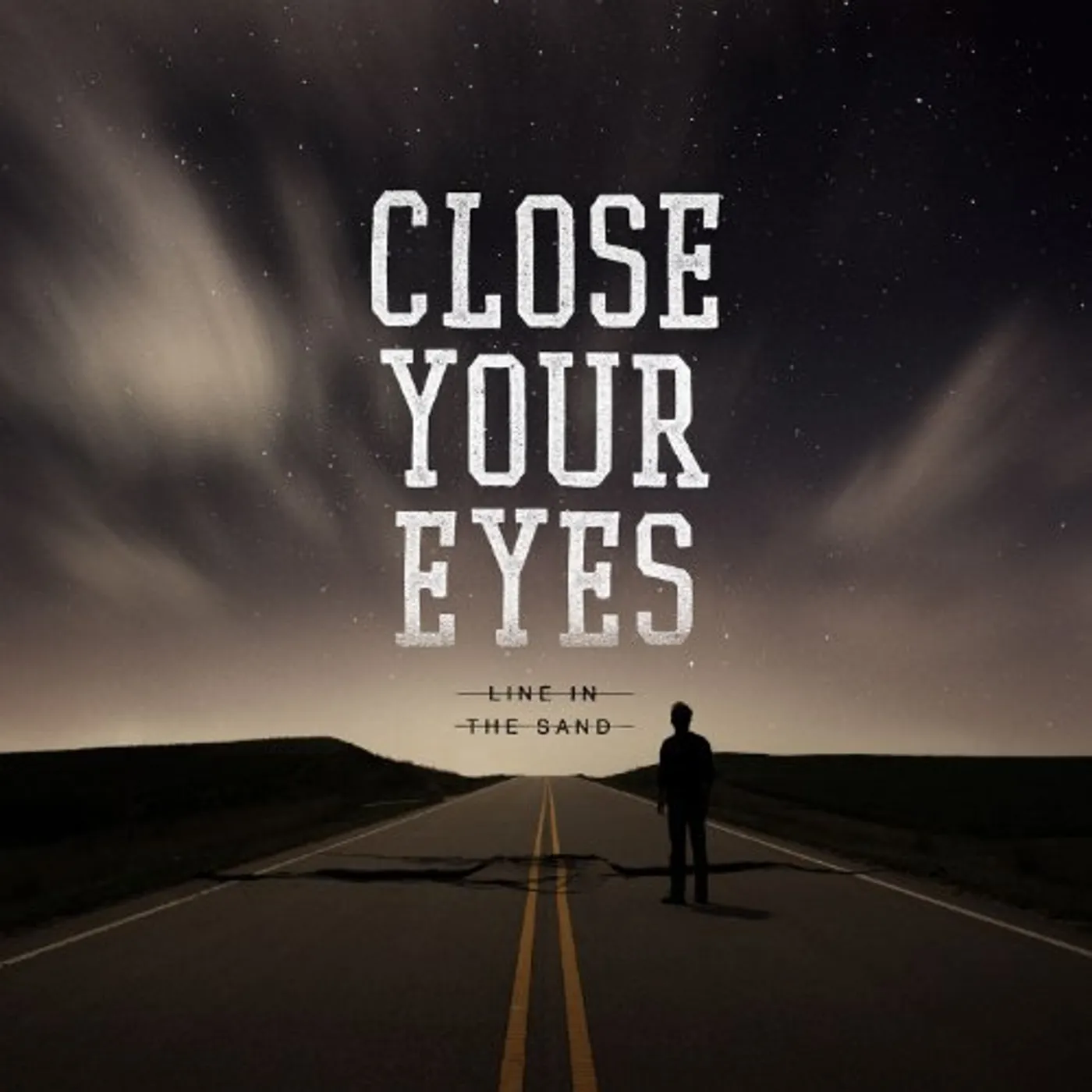 Close Your Eyes Line in the Sand Vinyl Record