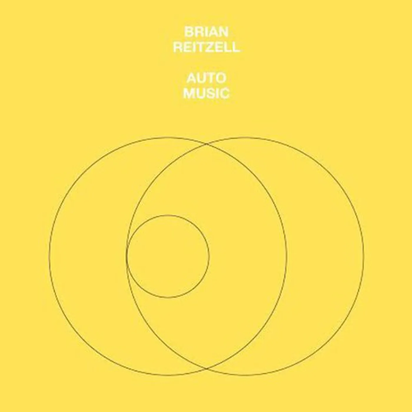 Brian Reitzell Auto Music Vinyl Record