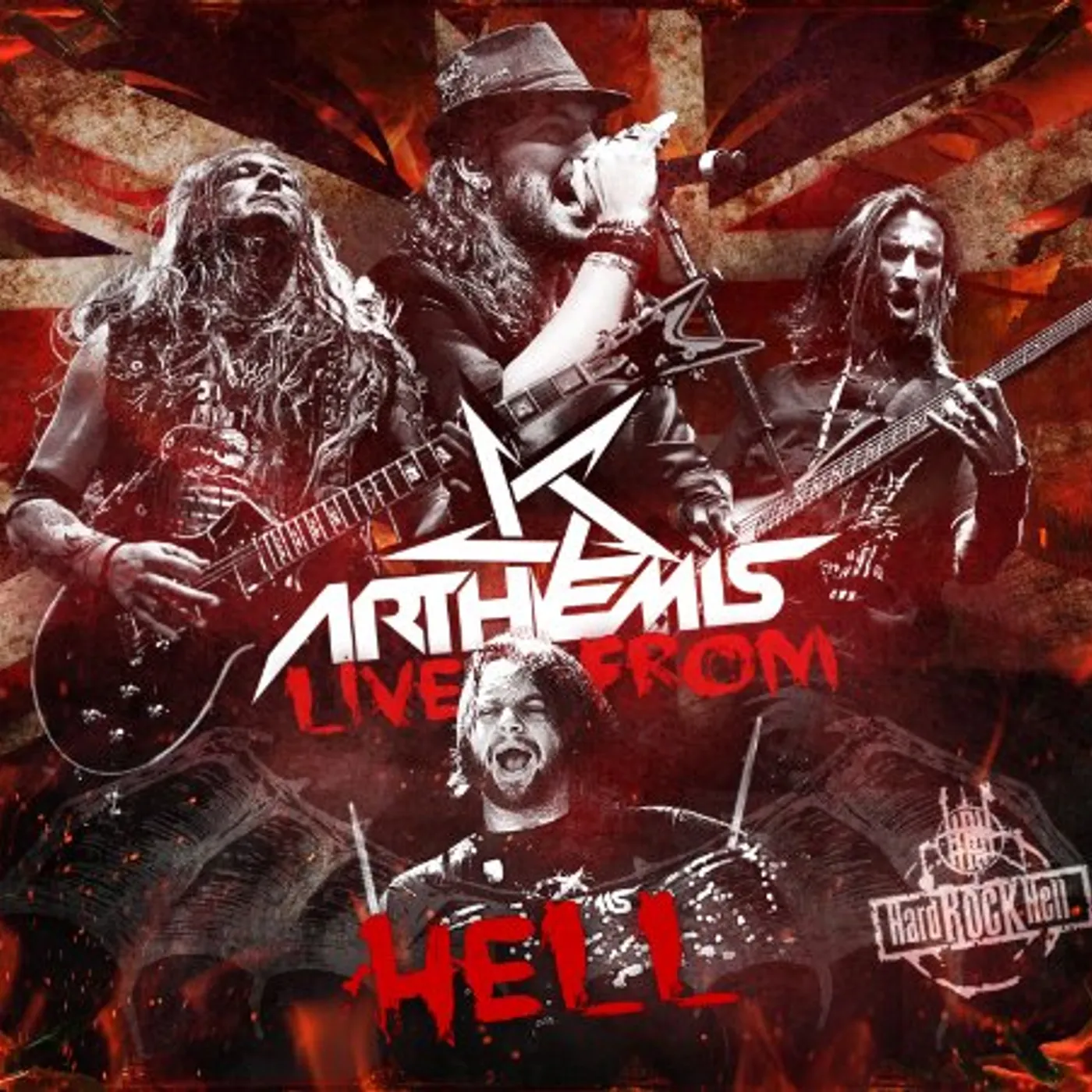 Arthemis LIVE FROM HELL CD