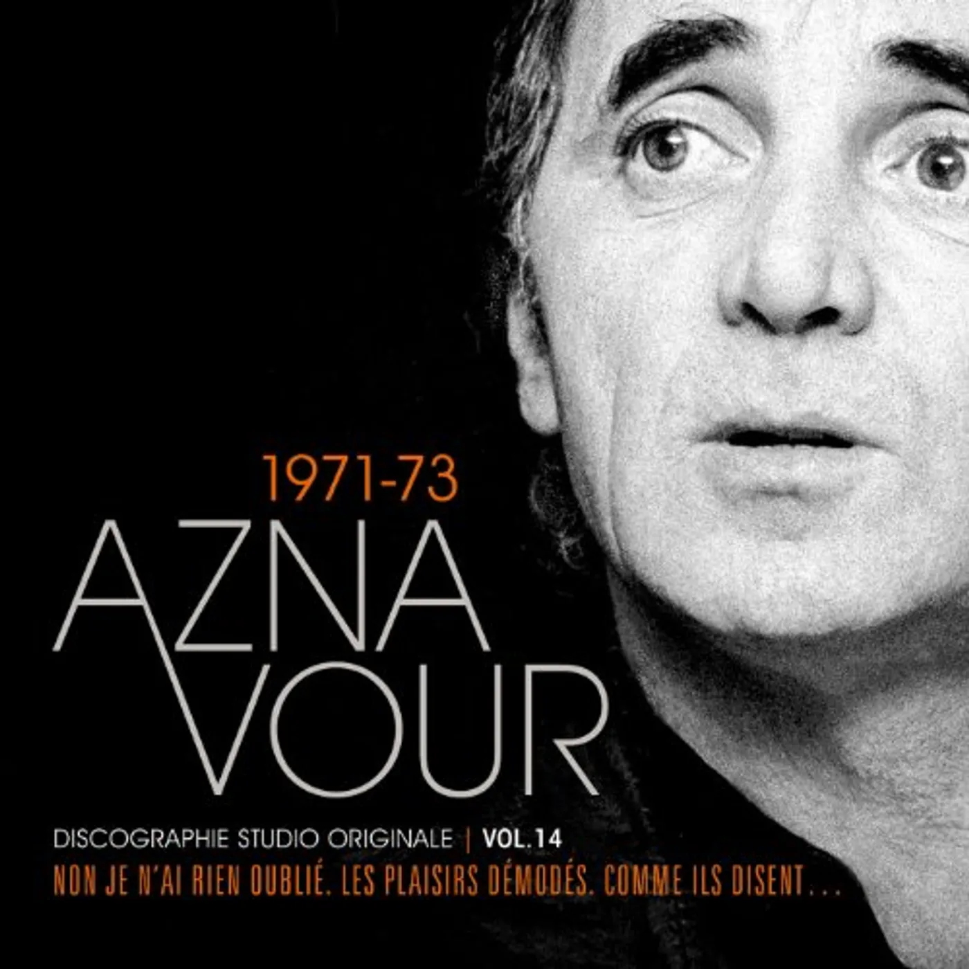 Charles Aznavour DISCOGRAPHIE STUDIO ORIGINALE VOL 14 CD