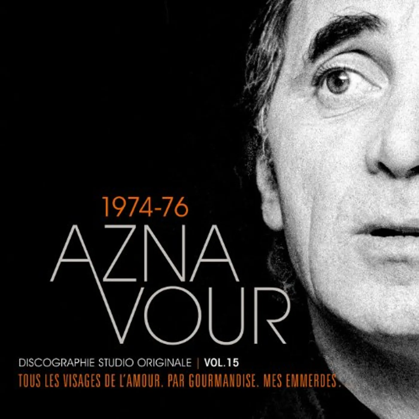 Charles Aznavour DISCOGRAPHIE STUDIO ORIGINALE VOL 15 CD