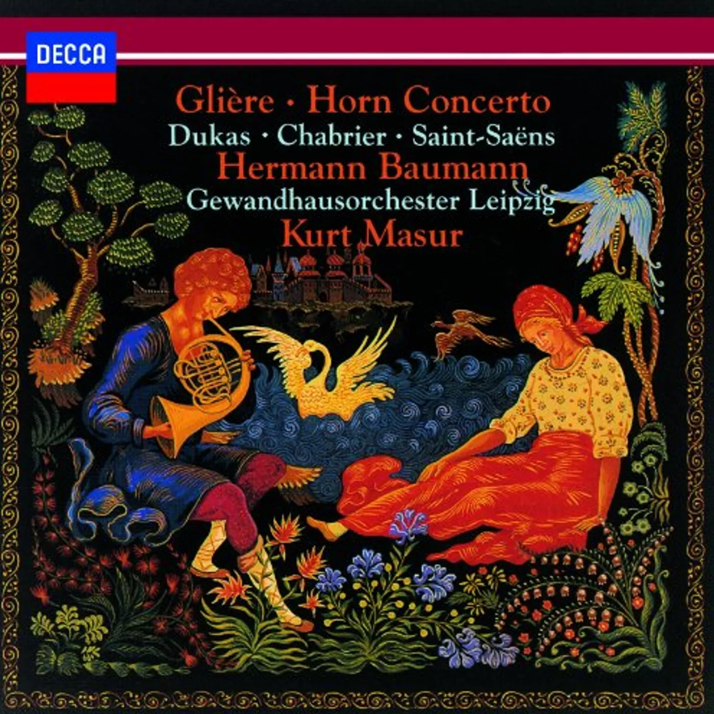 Hermann Baumann GLIERE SAINT-SAENS CHABRIER DUKAS CD