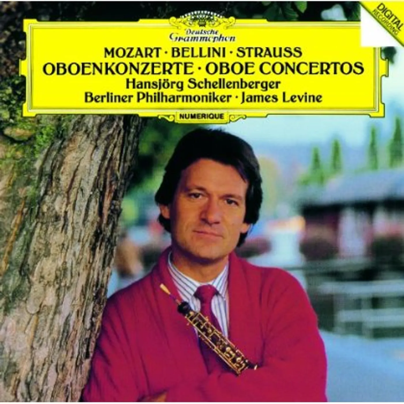 Hansjorg Schellenberger MOZART. BELLINI. R.STRAUSS: OBOE CTO. CD