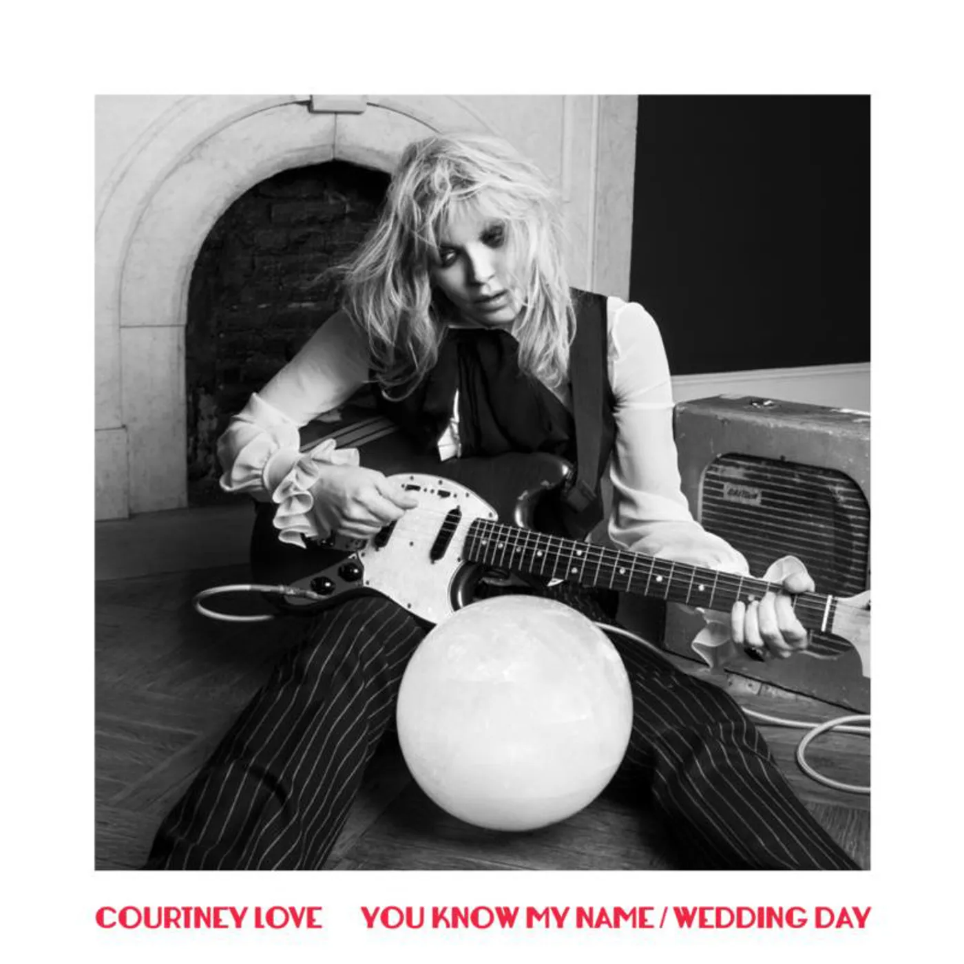 Courtney Love YOU KNOW MY NAME/WEDDING DAY (UK) (Vinyl)