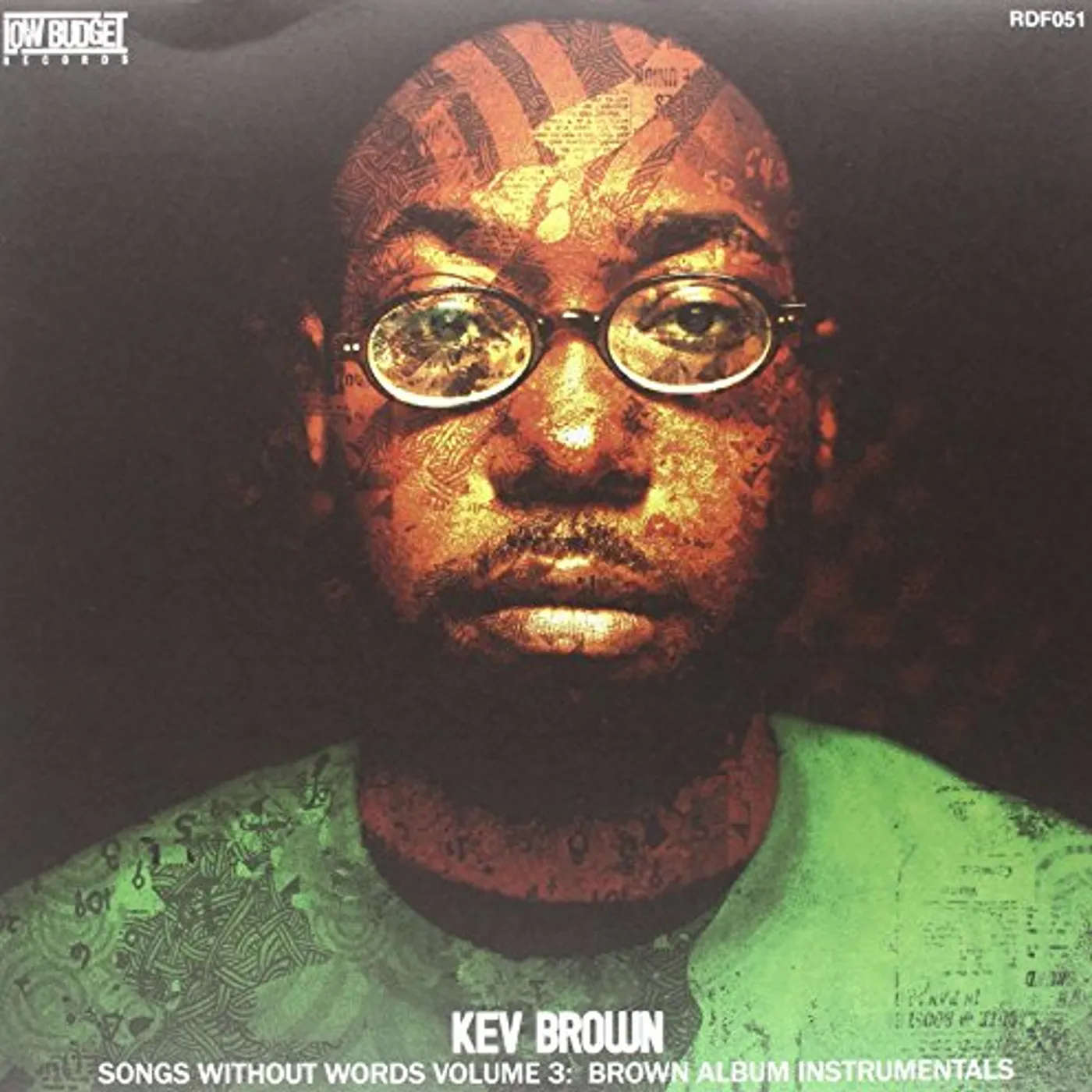 Kev Brown SONGS WITHOUT WORDS 3: BROWN ALBUM INSTRUMENTALS Vinyl Record