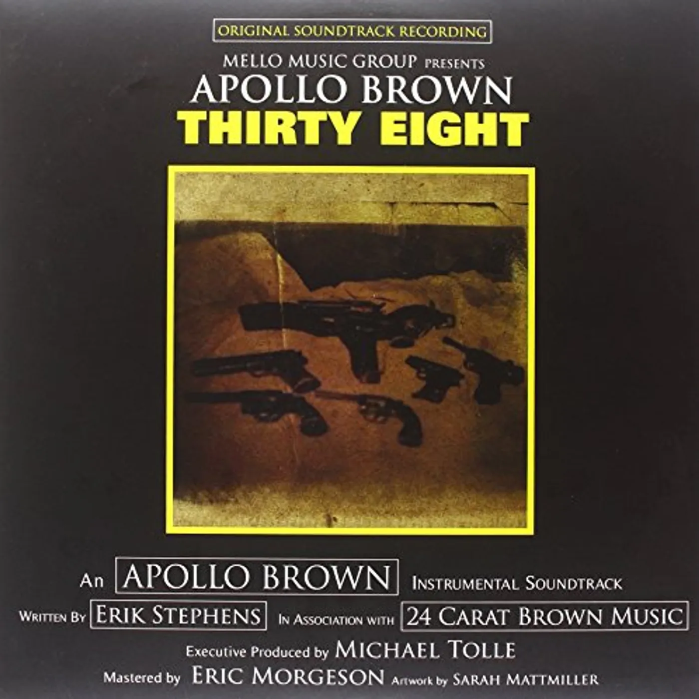 Apollo Brown Thirty Eight Vinyl Record