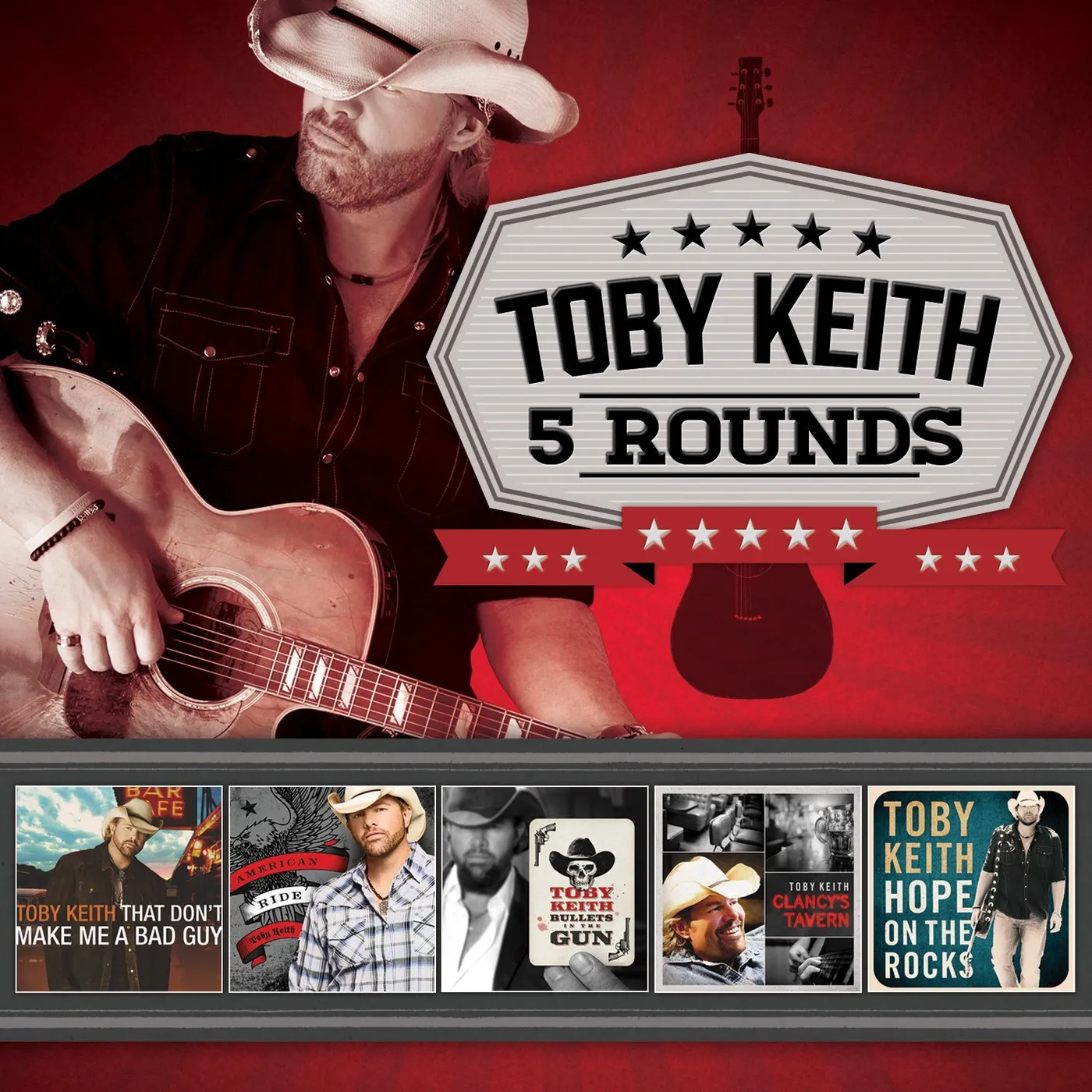 Toby Keith 5 ROUNDS CD