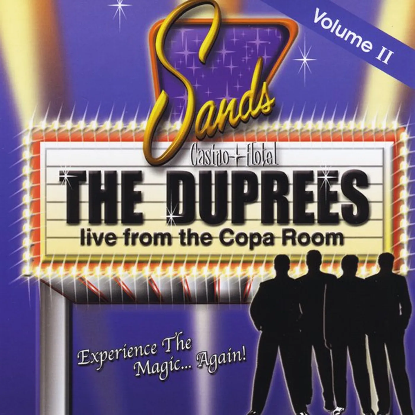 The Duprees LIVE FROM THE COPA ROOM VOL. II CD