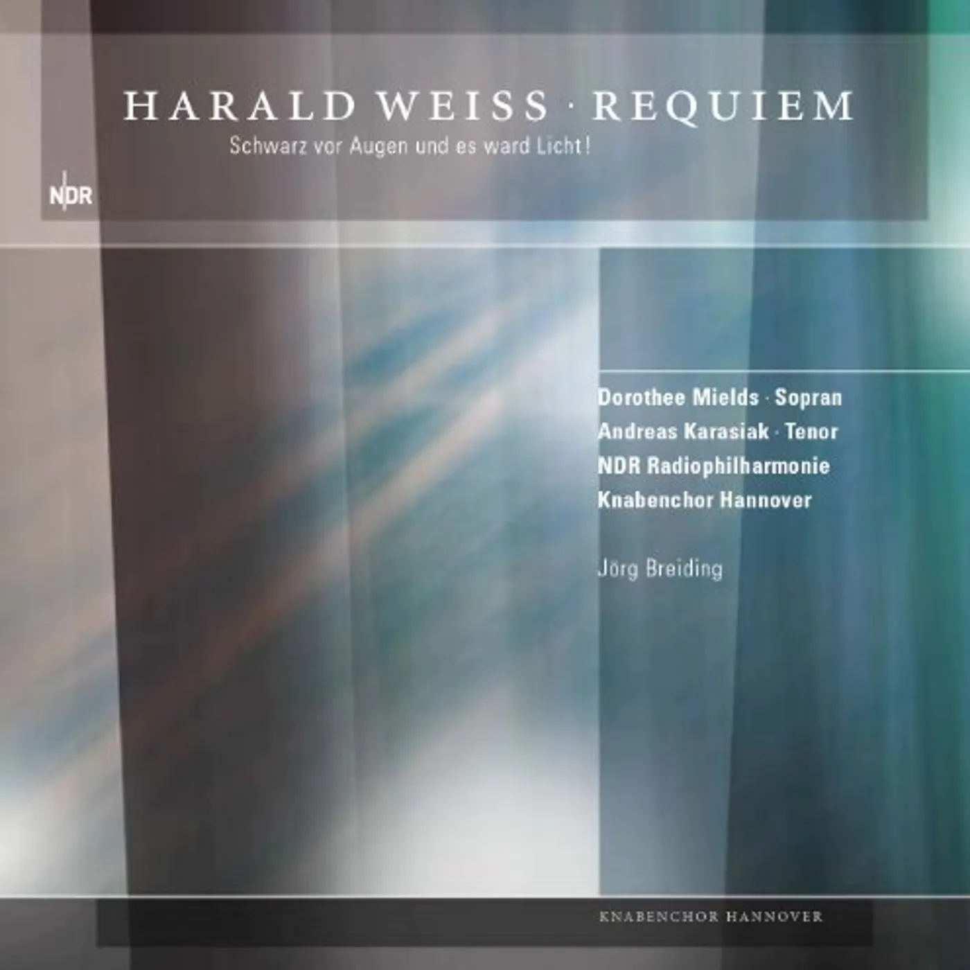 Harald Weiss REQUIEM-SCHWARZ VOR AUGEN UND ES WARD LICHT CD